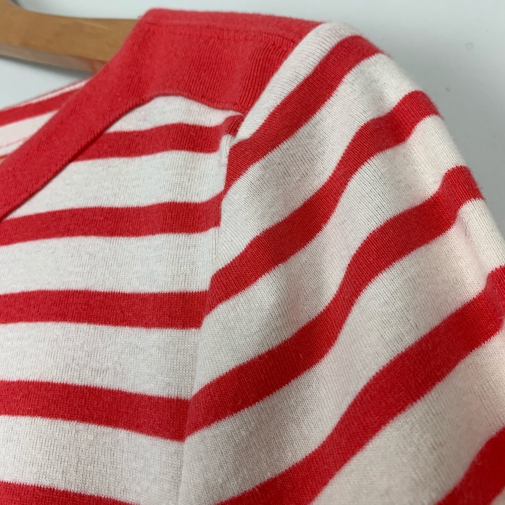 🚫SOLD🚫Talbots Petite Stripe Stretch Tee A12-918 - Picture 3 of 8